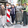 Impressionen Einweihung der zweite Bodenplatte am Denkmal Mina Knallenfalls 2008